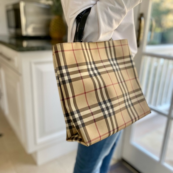 Authentic Burberry bag - tote - Picture 3 of 7
